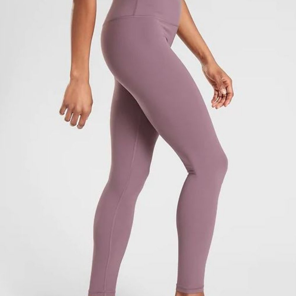 NWOT Athleta Purple Ultra High Elation Leggings - Picture 3 of 9